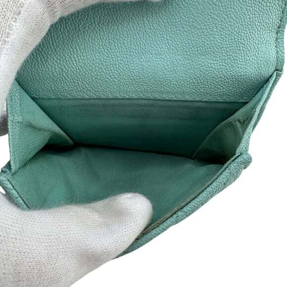 CHANEL Authentic Blue Wallet - Picture 9 of 14